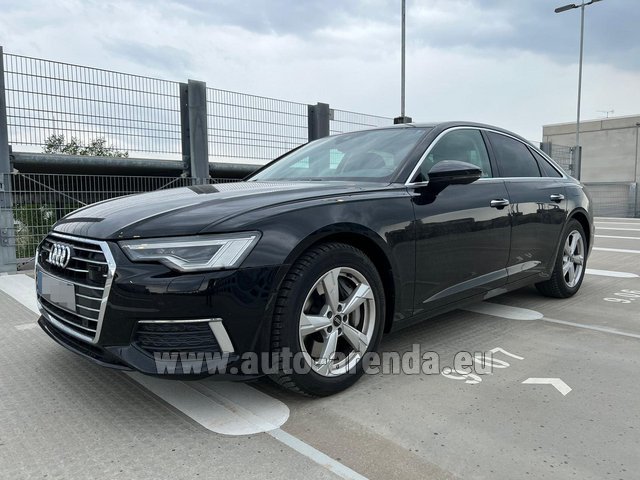 Rental Audi A6 50 TFSI e Saloon in Memmingen airport