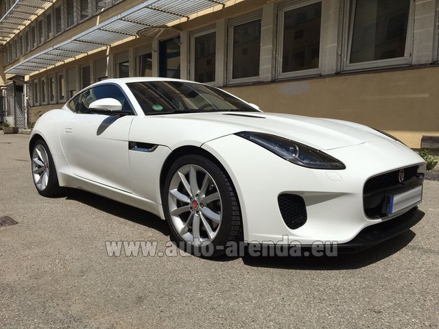 Rental Jaguar F-Type 3.0 Coupe in Germany