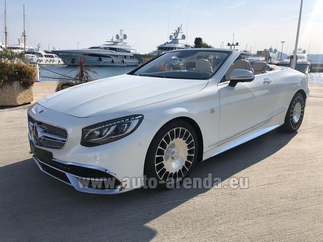 Rental Maybach S 650 Cabriolet, 1 of 300 Limited Edition in Dusseldorf