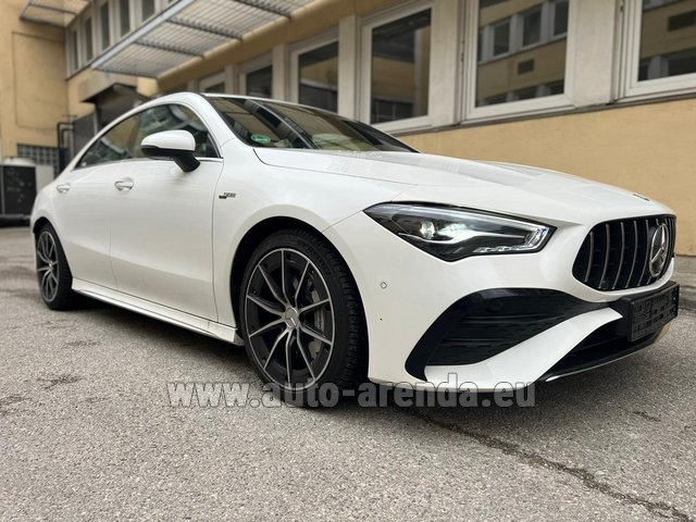 Rental Mercedes-Benz AMG CLA 35 4MATIC Coupe in Giessen