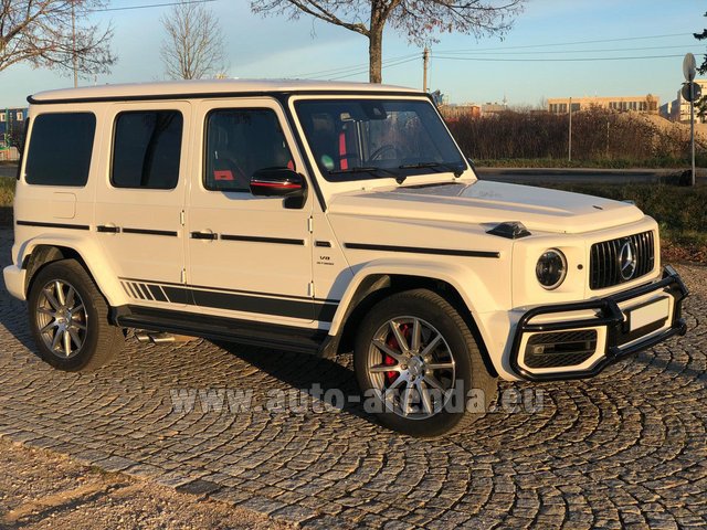 Rental Mercedes-Benz G 63 AMG White in Cologne