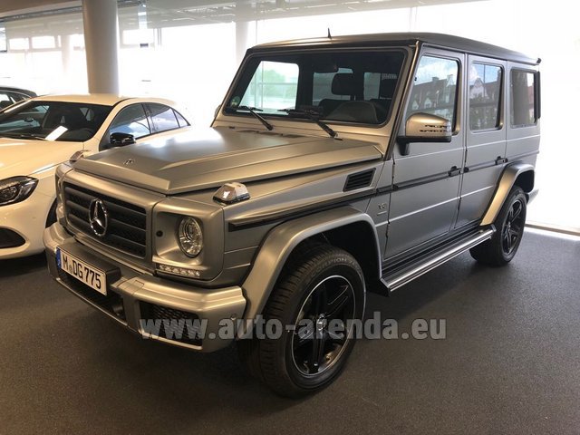 Rental Mercedes-Benz G-Class G 500 Limited Edition in Rostock