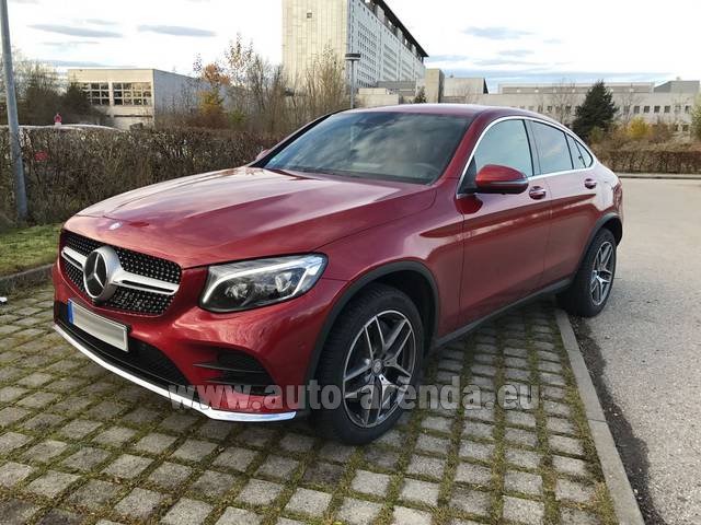 Rental Mercedes-Benz GLC Coupe equipment AMG in Rostock