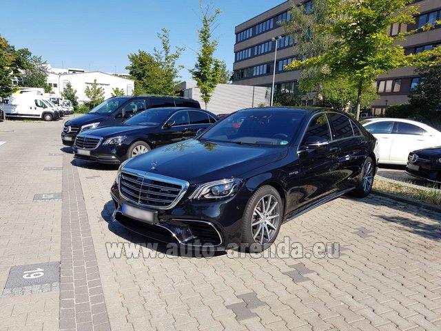 Rental Mercedes-Benz S 63 AMG Long in Bonn