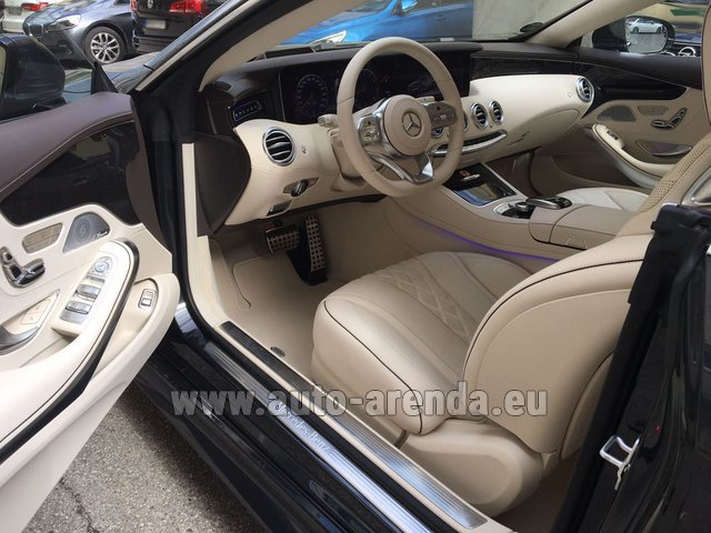 Rental Mercedes-Benz S-Class S 560 4MATIC Coupe in Giessen