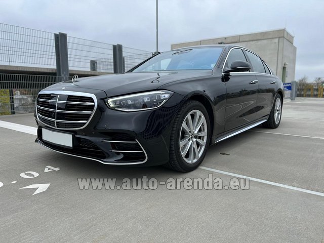 Rental Mercedes-Benz S-Class S400 Long 4Matic Diesel AMG equipment in Magdeburg