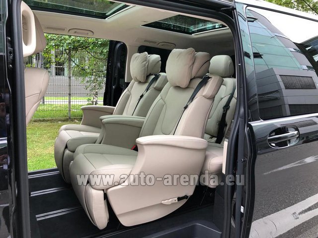 Прокат Мерседес-Бенц V300d 4MATIC EXCLUSIVE Edition Long LUXURY SEATS AMG Equipment в аэропорту Мюнхена