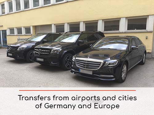 Transfers from airports and cities in Germany and Europe | Car rental with driver