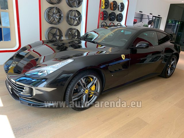 Rental Ferrari GTC4Lusso in Dusseldorf airport
