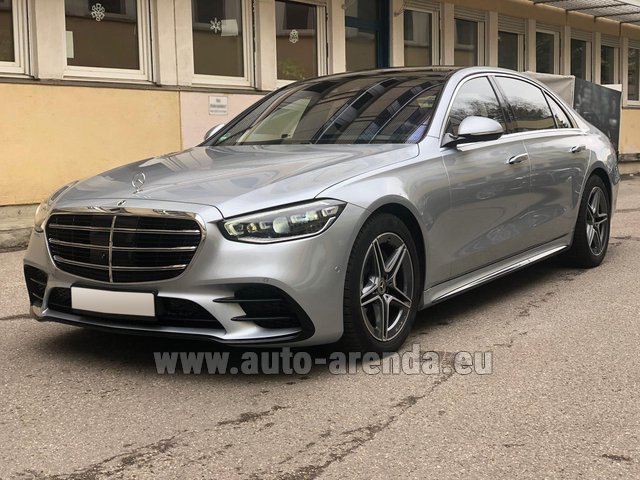 Transfer from Munich Airport General Aviation Terminal GAT to Bad Hofgastein by Mercedes S400 Long 4MATIC AMG equipment car