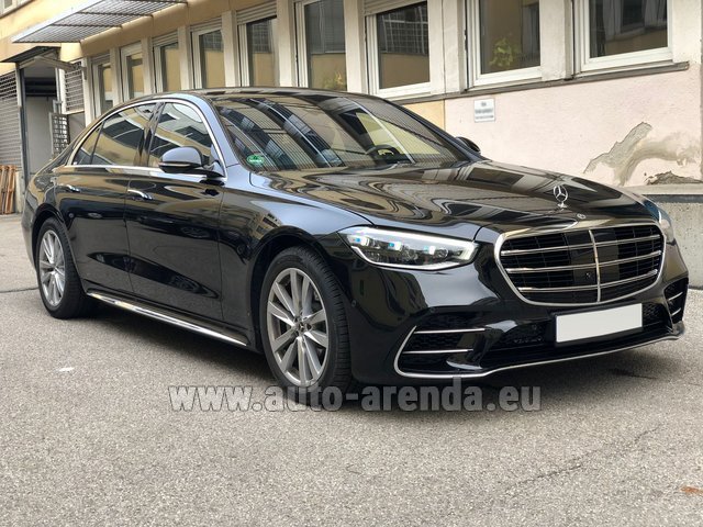 Rental Mercedes-Benz S-Class S580 Long 4MATIC AMG equipment W223 in Magdeburg