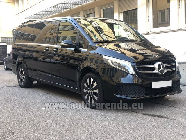 Rental Mercedes-Benz V-Class (Viano) V 300d extra Long (1+7 pax) AMG Line in Germany