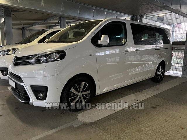 Rental Toyota Proace Verso Long (9 seats) in Dusseldorf airport