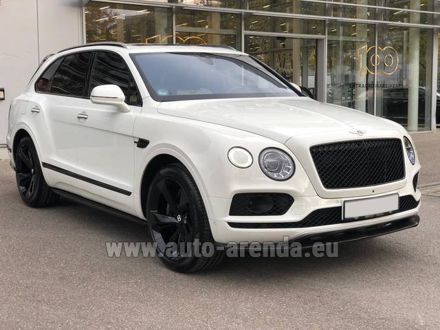 Transfer from Munich Airport General Aviation Terminal GAT to Neustift by Bentley Bentayga V8 car