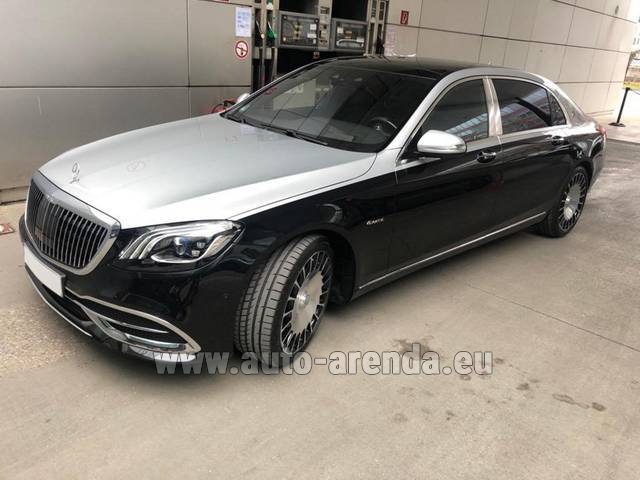 Transfer from Munich Airport to Fürstenfeldbruck by Maybach/Mercedes S 560 Extra Long 4MATIC AMG equipment car