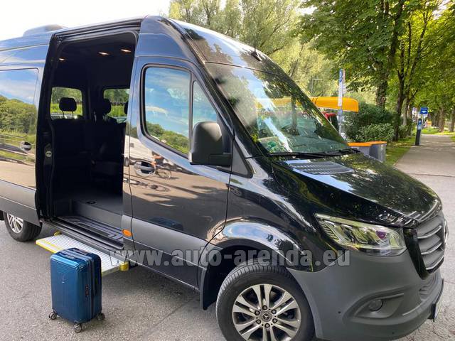 Transfer from Munich Airport to Planegg by Mercedes-Benz Sprinter (8 passengers) car